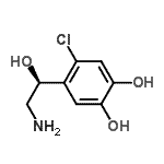 CAS#: 768345-73-9， 4-[(1S)-2-Amino-1-hydroxyethyl]-5-chloro-1,2-benzenediol