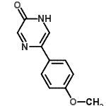 CAS 登录号：76849-79-1， 5-(4-甲氧基苯基)-2(1H)-吡嗪酮