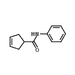 CAS 登录号：7686-79-5， N-苯基-3-环戊烯-1-甲酰胺