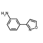 CAS 登录号：769160-19-2， 3-(1,2-恶唑-3-基)苯胺