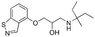 CAS#: 76919-30-7， 1-(1,2-Benzothiazol-4-Yloxy)-3-(3-Methylpentan-3-Ylamino)Propan-2-Ol