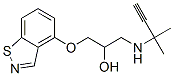 CAS#: 76919-32-9， 1-(1,2-Benzothiazol-4-Yloxy)-3-(2-Methylbut-3-Yn-2-Ylamino)Propan-2-Ol