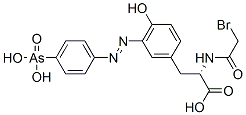 CAS#: 77053-05-5， (2S)-3-[(3E)-3-[(4-Arsonophenyl)Hydrazinylidene]-4-Oxo-1-Cyclohexa-1,5-Dienyl]-2-[(2-Bromoacetyl)Amino]Propanoic Acid