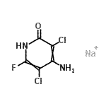 CAS#: 77130-83-7， 4-amino-3,5-dichloro-6-fluoro-2(1H)-Pyridinone sodium salt (1:1)