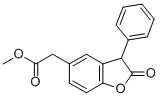 CAS#: 77143-61-4， Methyl 2-(2-Oxo-3-Phenyl-3H-1-Benzofuran-5-Yl)Acetate