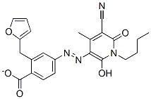 CAS#: 77154-18-8， Benzoic Acid 4-[2-(1-Butyl-5-Cyano-1,6-Dihydro-2-Hydroxy-4-Methyl-6-Oxo-3-Pyridinyl)Diazenyl]-2-Furanylmethyl Ester