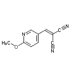 CAS#: 771566-70-2， [(6-Methoxy-3-pyridinyl)methylene]malononitrile