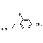 CAS 登录号：771573-06-9， 2-(2-氟-4-甲基苯基)乙胺