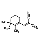 CAS 登录号：771575-86-1， [(2,3,3-三甲基-1-环己烯-1-基)亚甲基]丙二腈