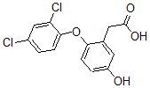 CAS#: 77182-38-8， 2-[2-(2,4-Dichlorophenoxy)-5-Hydroxyphenyl]Acetic Acid