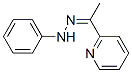 结构式 CAS# 7734-05-6, 1-(2-吡啶基)乙酮苯基腙