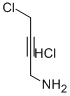 structure of CAS# 77369-59-6, 1-Amino-4-Chloro-2-Butyne Hydrochloride;1-AMINO-4-CHLORO-2-BUTYNE HYDROCHLORIDE;1-Amino-4-Chlorobut-2-Yne Hydrochloride;4-CHLOROBUT-2-YN-1-AMINE HYDROCHLORIDE