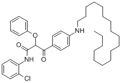 CAS#: 77383-32-5， N-(2-Chlorophenyl)-beta-Oxo-4-[(1-Oxooctadecyl)Amino]-alpha-Phenoxy-Benzenepropanamide