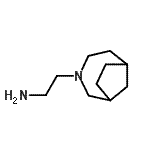 CAS 登录号：774477-60-0， 2-(3-氮杂双环[4.2.1]壬-3-基)乙胺