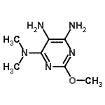 CAS 登录号：774484-89-8， 2-甲氧基-N<sup>4</sup>,N<sup>4</sup>-二甲基-4,5,6-嘧啶三胺