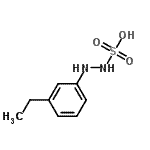CAS#: 774497-63-1， 2-(3-Ethylphenyl)hydrazinesulfonic acid