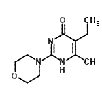 CAS 登录号：774561-33-0， 5-乙基-6-甲基-2-(4-吗啉基)-4-嘧啶醇