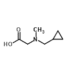 CAS#: 774595-84-5， N-(Cyclopropylmethyl)-N-methylglycine