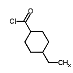 CAS 登录号：77477-82-8， 4-乙基环己烷羰基氯化物