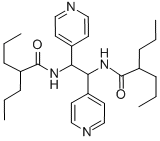 CAS#: 77502-23-9， 2-Propyl-N-[2-(2-Propylpentanoylamino)-1,2-Di(Pyridin-4-Yl)Ethyl]Pentanamide