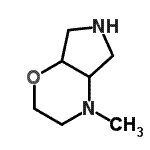CAS#: 775251-20-2， 4-Methyloctahydropyrrolo[3,4-b][1,4]oxazine