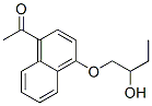 CAS#: 7761-48-0， 4-(2-Hydroxybutoxy)-1-Naphthalenylethanone