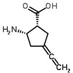 CAS 登录号：776291-52-2， (1R,2S)-2-氨基-4-乙烯亚基环戊烷羧酸