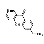 CAS#: 776317-64-7， (4-Ethylphenyl)(4-hydroxy-3-pyridinyl)methanone