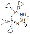 CAS 登录号：77666-80-9， 3,3,5,5-四(1-氮丙啶基)-1-氟-3,3,5,5-四氢-1H-1,2,4,6,3,5-硫杂三氮杂二膦咛1-氧化物