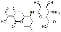 CAS#: 77674-99-8， (3S,4S,5S)-3-Amino-4,5-Dihydroxy-6-[[(1S)-1-[(3S)-8-Hydroxy-1-Oxoisochroman-3-Yl]-3-Methylbutyl]Amino]-6-Oxohexanoic Acid