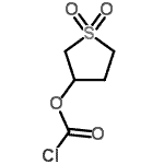 CAS 登录号：77691-76-0， 1,1-二氧代四氢-3-噻吩基氯甲酸酯