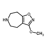 CAS 登录号：777022-82-9， 3-甲氧基-5,6,7,8-四氢-4H-[1,2]恶唑并[4,5-d]氮杂卓