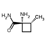 CAS#: 777850-52-9， (1S,2R)-1-Amino-2-methylcyclobutanecarboxamide
