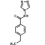 CAS#: 777874-30-3， 4-Ethyl-N-(4H-1,2,4-triazol-4-yl)benzamide