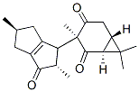 CAS 登录号：77820-41-8， (1S,4S,6R)-4-[(1S,2S,5S)-2,5-二甲基-3-氧代-2,4,5,6-四氢-1H-戊烯-1-基]-4,7,7-三甲基双环[4.1.0]庚烷-3,5-二酮