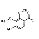 CAS#: 77869-41-1， 2,3-Dimethoxy-4-methylbenzoyl chloride