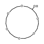 CAS#: 77887-91-3， 1,4,7,10,13,16-Hexaoxacyclononadecan-18-ol