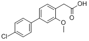CAS 登录号：77894-10-1， 2-[4-(4-氯苯基)-2-甲氧基苯基]乙酸