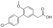 CAS#: 77894-15-6， 2-[3-(4-Chlorophenyl)-4-Methoxyphenyl]Acetic Acid