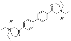 CAS#: 77967-04-5， Triethyl-[2-[4-[4-(2-Oxo-2-Triethylazaniumylethyl)Phenyl]Phenyl]Acetyl]Azanium Dibromide