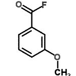 CAS 登录号：77976-04-6， 3-甲氧基苯甲酰基氟化物