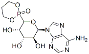 CAS#: 78000-58-5， (3S,4S,5R)-2-(6-Aminopurin-9-Yl)-5-[(2-Oxo-1,3-Dioxa-2lambda5-Phosphacyclohex-2-Yl)Oxymethyl]Oxolane-3,4-Diol