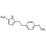 CAS#: 780754-74-7， 2-[2-(4-Methoxyphenyl)ethyl]-5-methyl-1H-pyrrole