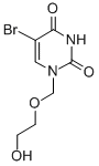 CAS#: 78097-11-7， 1-(2-Hydroxyethoxy)Methyl-5-Bromouracil
