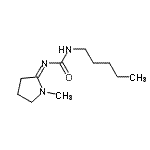 CAS#: 781570-75-0， 1-[(2Z)-1-Methyl-2-pyrrolidinylidene]-3-pentylurea