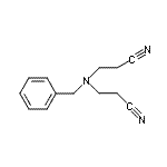 CAS 登录号：782-87-6， 3,3'-(苄基亚氨基)二丙腈
