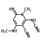CAS#: 782397-14-2， [3-Cyano-6-imino-1-methyl-4-(methylamino)-1,6-dihydro-2-pyridinyl]cyanamide