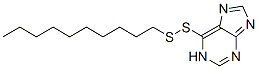 CAS#: 78263-73-7， 6-Decyldisulfanyl-7H-Purine