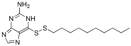 CAS#: 78263-87-3， 6-Decyldisulfanyl-7H-Purin-2-Amine