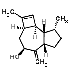 CAS#: 784201-55-4， (2aR,4S,5aS,8R,8aS,8bR)-2,8-Dimethyl-5-methylene-2a,3,4,5,5a,6,7,8,8a,8b-decahydrocyclobuta[e]azulen-4-ol